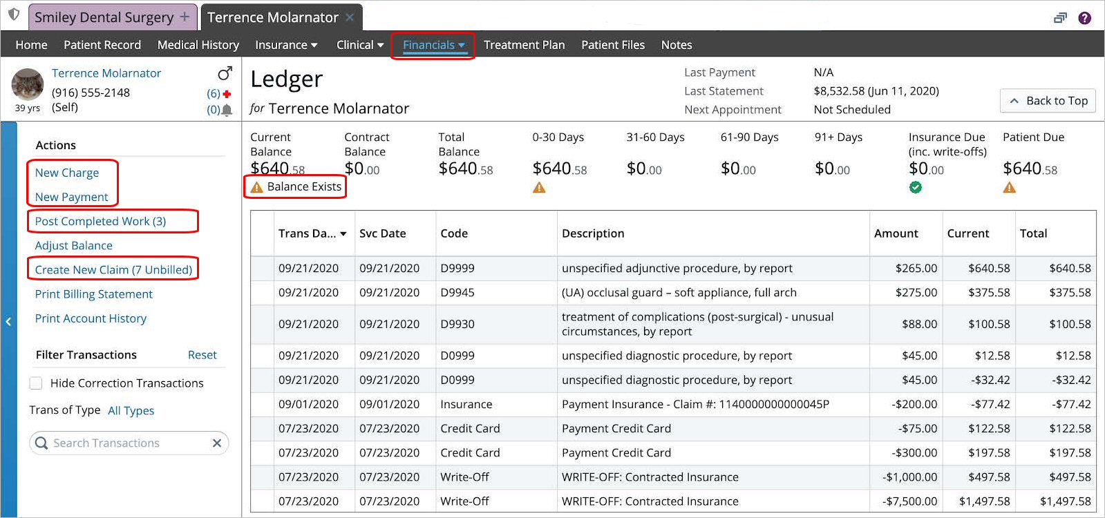 how-to-work-with-the-patient-ledger-carestream-dental